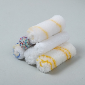 Kit <span class=keywords><strong>de</strong></span> rouleaux à <span class=keywords><strong>peinture</strong></span> pour décoration intérieure DIY, 4 pouces, petit format, avec manchons <span class=keywords><strong>de</strong></span> <span class=keywords><strong>rouleau</strong></span> remplaçables - Product Image 1