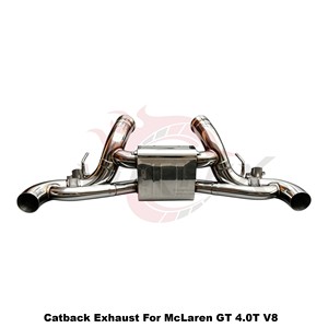 ระบบท่อไอเสียแบบวาล์ว Vortex SS304 สำหรับ McLaren GT 4.0T V8 Twin Turbo แบบติดตั้งได้โดยตรง ชุดระบบปรับแต่งสมรรถนะ - Product Image 6