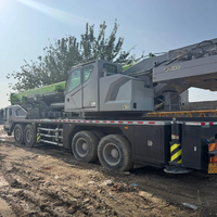 Grue mobile d'origine chinoise ZTC800V 80T, performance stable, matériel de construction