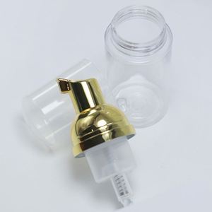 Flacon pompe moussant 30ml 50ml 2oz 80ml 100ml en PET pour cosmétiques et savons – Or rose, blanc, argent - Product Image 3