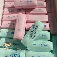 Bâton de beurre croustillant de Noël USA, jouet anti-stress souple de 4 oz, beurre salé à presser, jouet artisanal ASMR, Noël