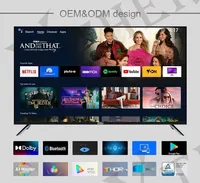 Téléviseur Intelligent 4K FEO Sans Cadre Android WebOS 32 43 50 55 65 Pouces à Écran Rétroéclairé LED avec Wi-Fi pour Hôtels