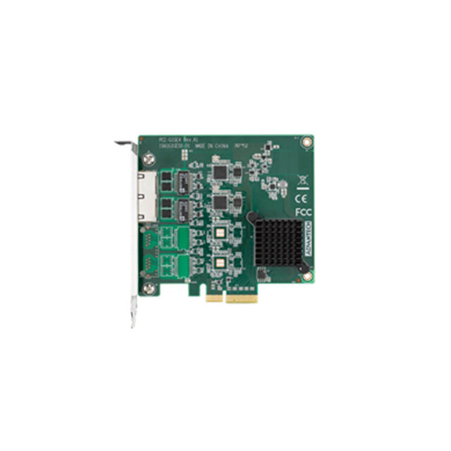 Advantech PCI Express X4 Gigabit Ethernet Card PCE-GIGE4 4 Port Intel I210 LAN PXE WoL IPC Embedded Systems