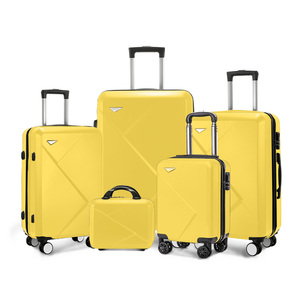 En Gros Ensemble <span class=keywords><strong>de</strong></span> <span class=keywords><strong>Valises</strong></span> Familiales Tendance 5 Pièces Style Classique : Bagage Cabine 14 Pouces & Trio <span class=keywords><strong>de</strong></span> <span class=keywords><strong>Valises</strong></span> 20, 24, 28 Pouces - Product Image 6