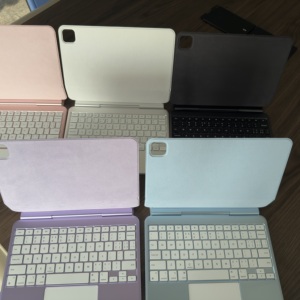 Clavier Magique Fin en Aluminium Anodisé CNC à Axe Plat pour iPad Air 11" (2026-2024 M4/M3/M2), Air5/Air4 10.9", Pro 11" (<span class=keywords><strong>2022</strong></span>-2018) - Product Image 3
