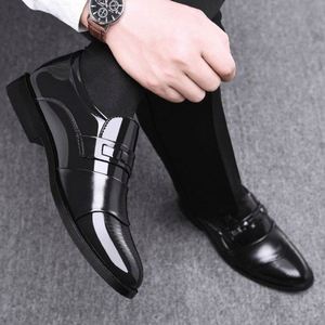 Nouveaux Mocassins en Cuir pour Hommes Style Business et Mode Chaussures Casual - Product Image 3