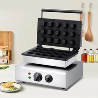Machine à Mini Tartelettes aux Œufs Antiadhésive Ronde 15 Pièces pour la Crème Glacée et l'Utilisation en Cuisine
