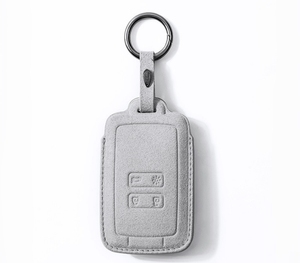 Funda de Cuero Personalizada con Logotipo de Marca para Llave de Coche Renault Megane, con Porta Tarjetas - Product Image 4