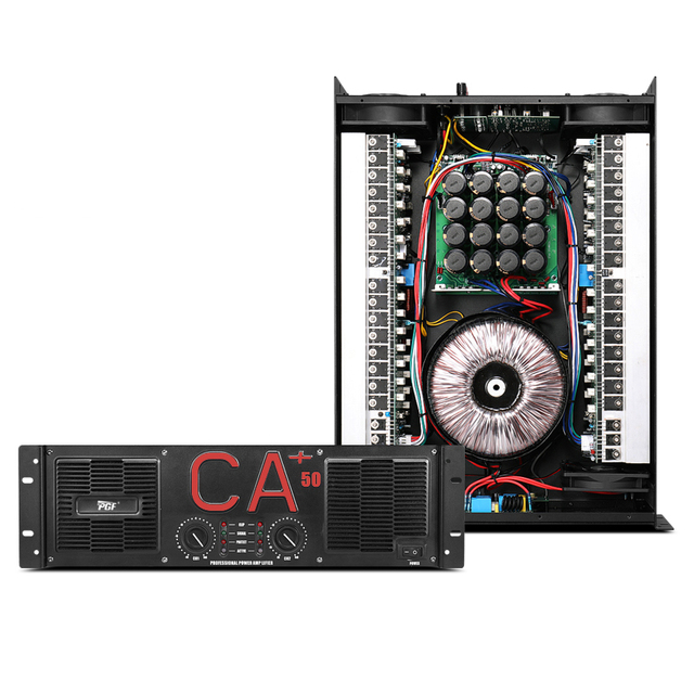 Hot Selling 3U 2*1500W CA50 Professional Power Amplifier Class H 2 Channel High Powerful Stereo Sound System Subwoofer Amplifier