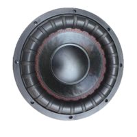 Subwoofer Mobil Dual Coil 1800W RMS 3600W Daya Maksimum 8-18 inci Magnet Super Ferrite Bass SPL Kuat Speaker Boom Box