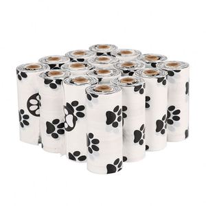 Sac à déchets pour chien biodégradable respectueux de l'environnement EPI D2W Dégradation plastique Sacs à déchets pour animaux de compagnie avec distributeur - Product Image 6