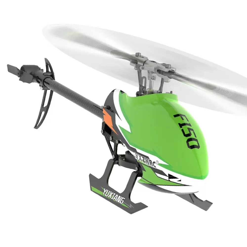 Hoge Kwaliteit Simulatie Helikopter F150 6 Kanaals 6G Rolroerloze Helikopter 3d Rc Helikopter