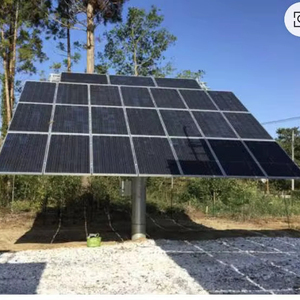 Sistema de Seguimiento Solar, Rastreador Solar de Eje Único y Doble Eje, Soporte de Seguimiento Fotovoltaico, Soporte para Rastreador Solar, 6 Paneles Solares de 2x3 - Product Image 1
