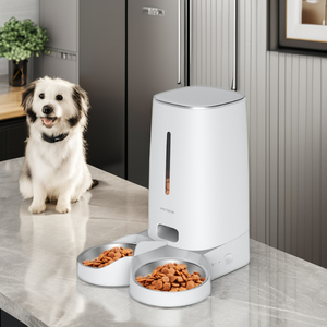 CITICITY - Comedero Elevado Automático para Mascotas, Plegable, de Acero Inoxidable, Libre de BPA, Tazón Práctico para Comida de Mascotas - Product Image 3