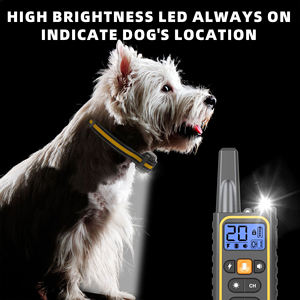 3300ft Long Range Wasserdichtes <span class=keywords><strong>Anti</strong></span> <span class=keywords><strong>Bark</strong></span> Elektrisches Hunde halsband USB Wiederauf lad bares Trainings halsband für Hunde mit Fernbedienung - Product Image 5