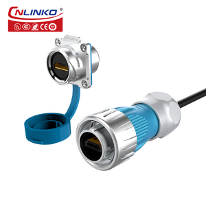 Cnlinko DH24 Kim Loại Không Thấm Nước Cáp Mở Rộng Kết Nối 1080P Nam Để Nữ Kết Nối Cho Máy Tính HDTV - Product Image 5