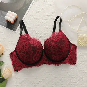 <span class=keywords><strong>Reggiseno</strong></span> Push-up Personalizzabile Nuovo Stile Europeo e Americano con <span class=keywords><strong>Pizzo</strong></span> Sottile e Ferretto, Regolabile per <span class=keywords><strong>Taglie</strong></span> <span class=keywords><strong>Forti</strong></span> - Product Image 6