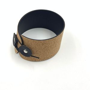Funda de corcho para asa de cafetera, aislante del calor, con correa ajustable para cafeteras y teteras - Product Image 3