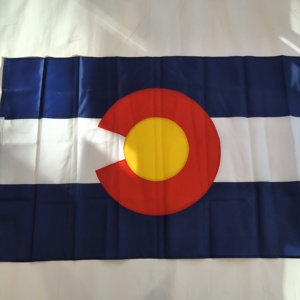 Colorado <b>Flags</b> for Outside 3 X 5 ft Heavy Duty & Fade Resistant Outdoor Oxford Fabric U.S. State <b>Flag</b> with Embroidered Pattern - Product Image 5
