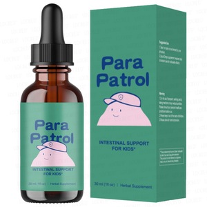 โออีเอ็ม เนเชอรัล พารา พาโทรล คิดส์ ลิควิด ดรอปส์ คลีนส์ อาหารเสริมปราศจากแอลกอฮอล์ สารสกัดจากแบล็ควอลนัทและวอร์มวูด หยดบำรุงสุขภาพ - Product Image 1