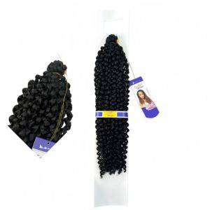 <span class=keywords><strong>Cabello</strong></span> <span class=keywords><strong>de</strong></span> ganchillo sintético para trenzar, onda <span class=keywords><strong>de</strong></span> agua, 22 pulgadas, ignífugo, trama única, para crear Passion Twists - Product Image 6