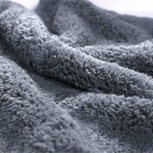Edgeless Microfiber <b>Towels</b> <b>Cars</b> Wash 550GSM 1 Pack 40*40 Super Absorbent Soft Coral Velvet Detailing Polishing <b>Car</b> Drying <b>Towel</b> - Product Image 5
