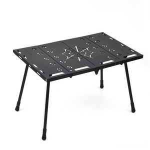 <span class=keywords><strong>Mesa</strong></span> Táctica Portátil de Aleación de Aluminio para Exteriores, Multifuncional, Plegable, Ligera, para Camping y Barbacoa - Product Image 1