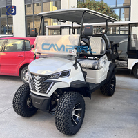 Voiturette de golf électrique 72V 4 places au lithium, modèle mini club car, promotionnelle pour le camping