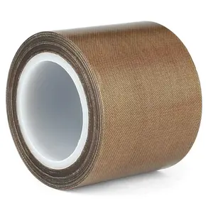 Heat Resistance Self Adhesive Insulation Zone Coated Fiberglass PTFE Tape PVDF Thread Seal