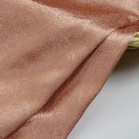 Nouvelle arrivée 100% Polyester Satin Crêpe Tissu Acétate-Imité Simple Face Satin Dubaï Crêpe Tissu pour Vêtements