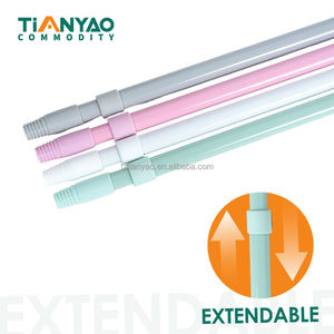 天耀 TY-PT35 伸缩式铁质涂层耐用加长拖把扫把杆油漆延长杆带端盖 - Product Image 1