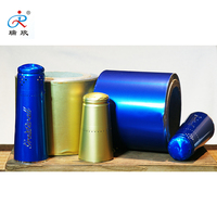 Capsules de vin, en aluminium, Logo personnalisé, pièces, pour bouteille de Whisky, Vodka, vente en gros