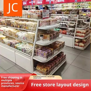 Estantes para Snacks al por Mayor de Fábrica, Caja Transparente, Exhibidor para Tiendas de Conveniencia y Supermercados, Material a Base de Hierro, Ligero - Product Image 4