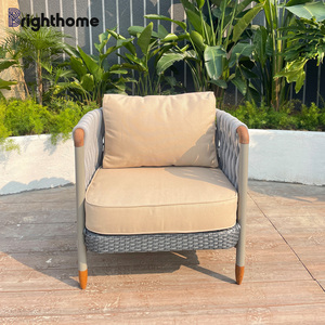 Custom Table Aluminum Patio Garden Terrace <b>Rattan</b> Waterproof Outdoor Furniture Set - Product Image 5