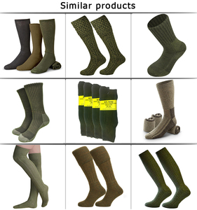 Tùy Chỉnh Rừng Ngụy Trang Màu Xanh Lá Cây Bông Chiến Đấu Tuần Tra Vớ Leo núi Đi Bộ Đường Dài Săn Bắn Khởi Động Làm Việc Vớ Thể Thao - Product Image 6