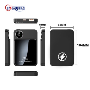 PD 22.5W Magnetic Wireless 5000mAh Powerbank 10000mah Fast Charging Portable <b>Mini</b> Mobile Phone Charger 20W Output Power - Product Image 5
