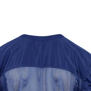 Maillot de football américain personnalisé bleu pour homme, respirant, en maille polyester, vêtements de sport, maillot de football américain - Product Image 2