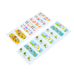Vendajes Adhesivos para Dedos <span class=keywords><strong>con</strong></span> Diseño de Dibujos Animados, Certificados de Seguridad CE/ISO Clase I, para Primeros Auxilios Infantiles, Alivio del Dolor y Heridas Superficiales - Product Image 2