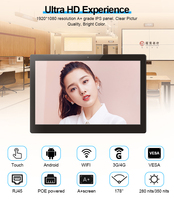 Tablette de 13 pouces, android, pc, monture murale, avec carte sim, poe, vente en gros en chine, haute qualité