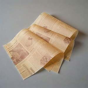 Custom Hamburger Packaging <b>Tissue</b> <b>Paper</b> Printing <b>Wrapping</b> Grease Proof <b>Paper</b> Sandwich Greaseproof Food Grade Wax <b>Paper</b> - Product Image 6