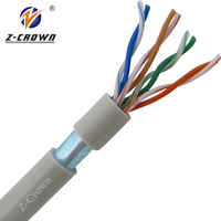 Câble torsadé Cat6 FTP SFTP Cat5 25 paires extérieur + Cat6 + Ethernet + câble