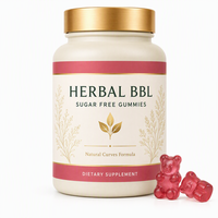 YANOVA OEM Compléments BBL Bonbons Gélifiés Savoureux pour l'Amélioration et l'Augmentation des Fesses chez l'Adulte, Sans Gluten, Soutien Immunitaire Naturel