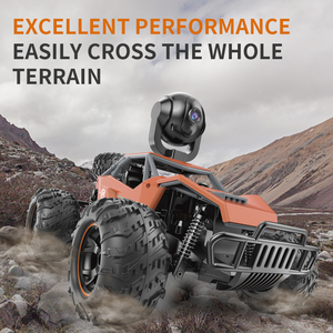 Véhicule RC tout-terrain à double vitesse, échelle 1:14, avec support de caméra fixe, suspension indépendante, absorption des chocs, <span class=keywords><strong>télécommande</strong></span> 4 - Product Image 4