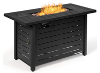 Table de foyer au gaz éthanol en acier inoxydable SS304 personnalisable pour intérieur/extérieur avec plateau sur mesure ODM/OEM