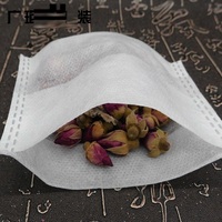 Sachets de thé pliables en fibre de maïs, filtres à thé vides, sachets de thé