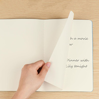 Spot Anpassbares Logo Druckbare A5 Softcover Notebook Großhandel Business Office Meeting Rekord buch Verdickter leerer Notizblock
