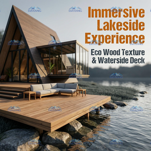 Case Modulari in Legno Stile Boutique Dayang, Basso Costo, Consegna Mondiale, Kit Bungalow Triangolare per Camper e Hotel - Product Image 4