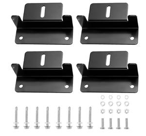 Kit de supports en forme de Z pour montage de panneaux solaires <span class=keywords><strong>sur</strong></span> yachts, camping-cars, bateaux et systèmes hors réseau - Product Image 1