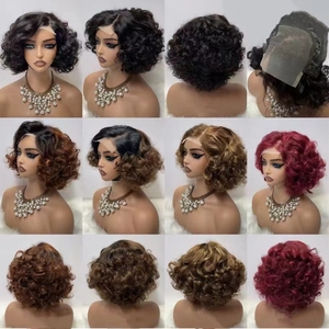 Letsfly วิกผมแบบปิดหน้าผาก 4x4 น้ำหนัก 200 กรัม ผมหยิกธรรมชาติ วิกผมลอนคลาย 10 นิ้ว ผมแท้ 100% วิกผมเวอร์จิ้นแท้ - Product Image 2