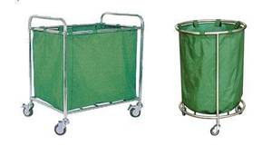 (MS-T400S) Medical Stainless Steel Durable <b>Laundry</b> <b>Trolley</b> - Product Image 3